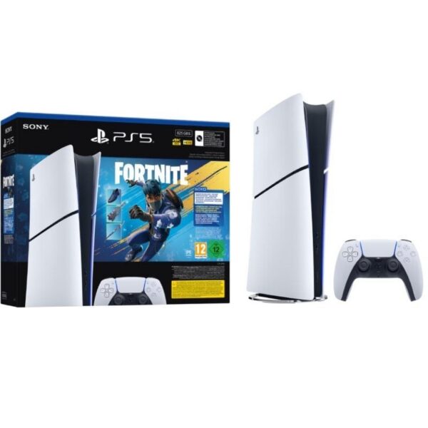 art_sony-ps520slim20d20fortnite20fc_2 Consola Sony Playstation 5 - PS5 Slim Digital 825GB/ Incluye Mando Dual Sense y Bundle Fortnite Flowering Chaos/ Chassis E