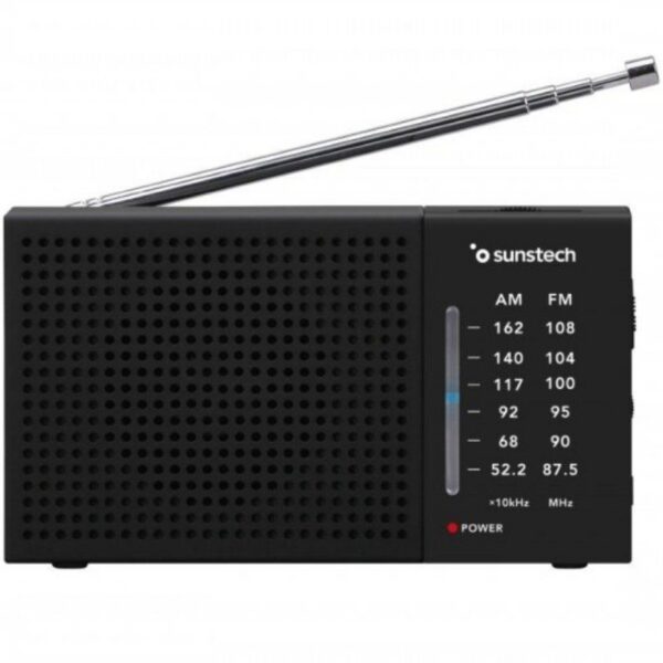 Radio Portátil Sunstech RPS412/ Negra