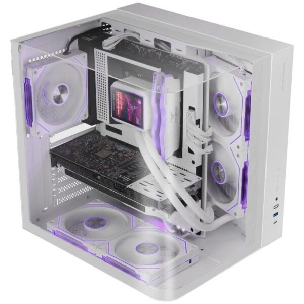 Caja Gaming Semitorre Mars Gaming MC-INFINIOLITE/ Blanca