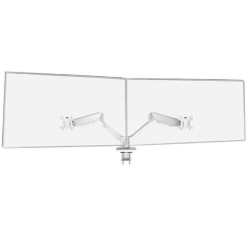 art_tac-soporte20marm-pro220wh_1 Soporte de Mesa para 2 Monitores Mars Gaming MARM-PRO2/ Giratorio/ Inclinable/ Rotatorio/ hasta 10kg