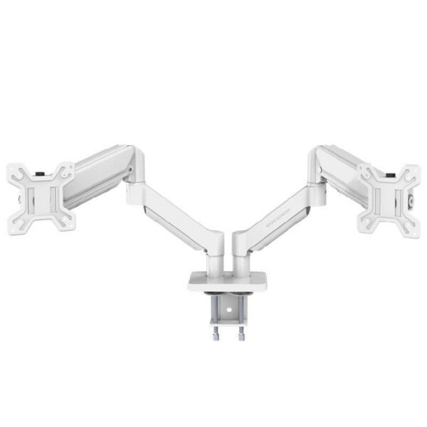 art_tac-soporte20marm-pro220wh_2 Soporte de Mesa para 2 Monitores Mars Gaming MARM-PRO2/ Giratorio/ Inclinable/ Rotatorio/ hasta 10kg