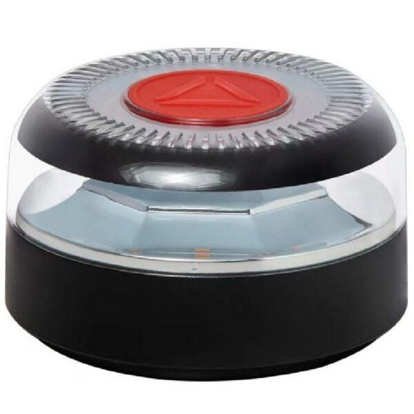 Luz baliza de emergencia para coche Thulos TH-V16-2/ Homologada/ Base Imantada/ Geolocalizable/ Funciona a Pilas/ Incluye Funda