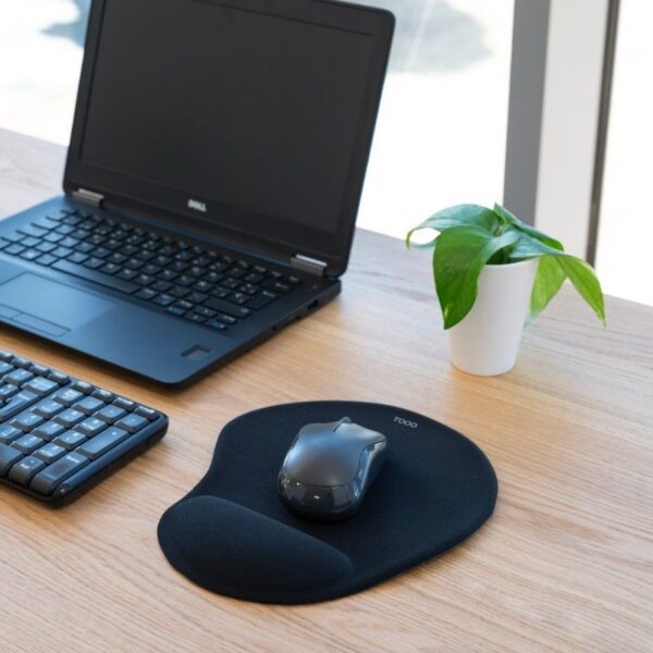 Alfombrilla Ergonómica TooQ TQMP1001-B/ 230 x 200 x 20mm