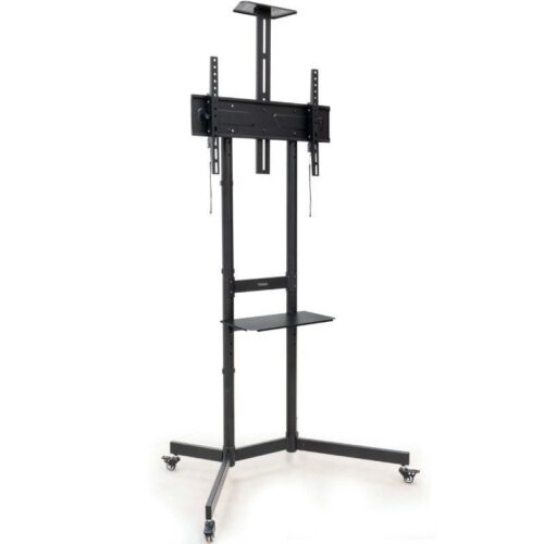 Soporte de Suelo Inclinable con Ruedas TooQ NEFERTITI FS1151M-B para TV de 37-70"/ hasta 70kg