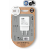 Cargador de Pared Tech One Tech TEC2412/ 1xUSB Tipo-C/ 1xUSB/ 12W/ Blanco