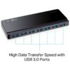 Hub USB 3.0 TP-Link UE330/ 7xUSB/ 1xMicroUSB DC/ Negro