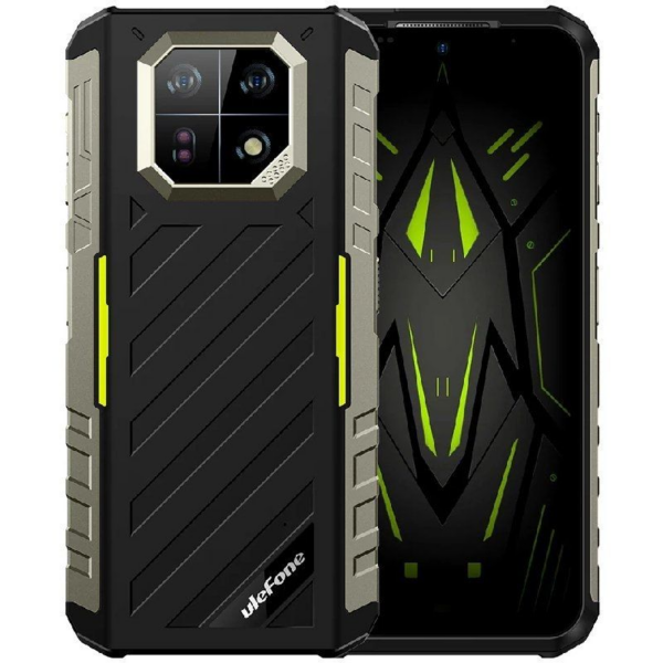 Smartphone Rugerizado Ulefone Armor 22 8GB/ 128GB/ 6.58"/ Negro y Verde