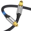 Cable de Audio de Fibra óptica Vention BAVHN/ 15m/ Gris
