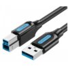 art_ven-cab20coobf_1 Cable USB 3.0 Vention COOBF/ USB Tipo-B Macho - USB Macho/ 5Gbps/ 1m/ Negro