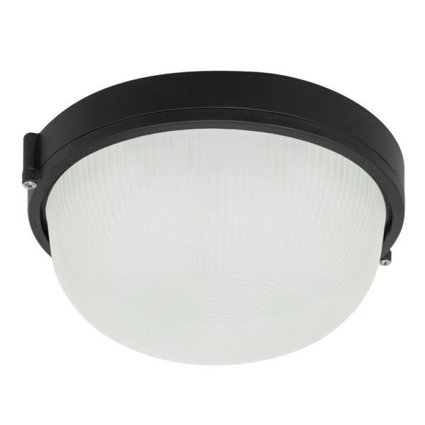 Aplique de Pared Jardín  E27 IP44 Negro Sin Bombilla [BO-132-N]