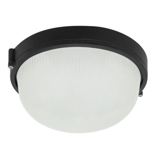 Aplique de Pared Jardín  E27 IP44 Negro Sin Bombilla [BO-132-N]