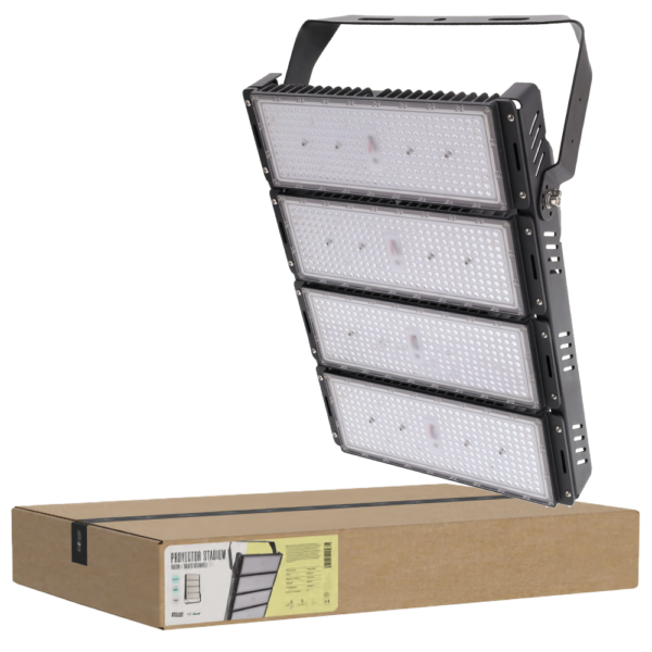 Foco Proyector LED 1000W Stadium 150000Lm Driver Meanwell 1-10V IP65 Philips 3030 100.000H