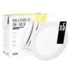 Pack 5 Placas LED 20W 1.800Lm 6000ºK Circular 40.000H  [BX3-1027P5-CW]