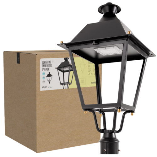 Luminaria LED 40W 5.600Lm 6000ºK LED Villa IP66 CREE Driver Inventronics 100.000H   [BX3-1019A-40W-CW]