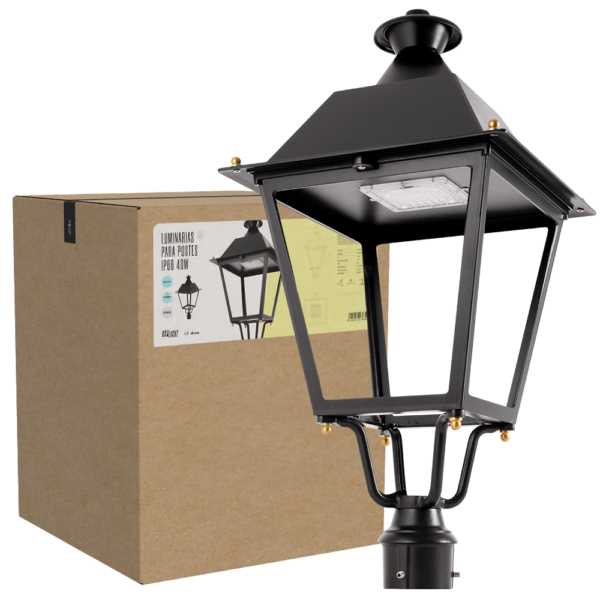 Luminaria LED 40W 5.600Lm 6000ºK LED Villa IP66 CREE Driver Inventronics 100.000H   [BX3-1019A-40W-CW]