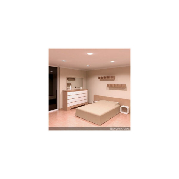 Pack 5 Placas LED 20W 1.800Lm 6000ºK Circular 40.000H  [BX3-1027P5-CW]