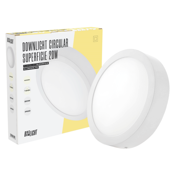 Plafón LED 20W 2.000Lm 6000ºK Circular 40.000H  [BX3-2029_2011-CW]