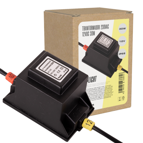 Transformador LED 30W 230VAC/12VAC Sumergible IP68  [BX3-21900030WIP68]