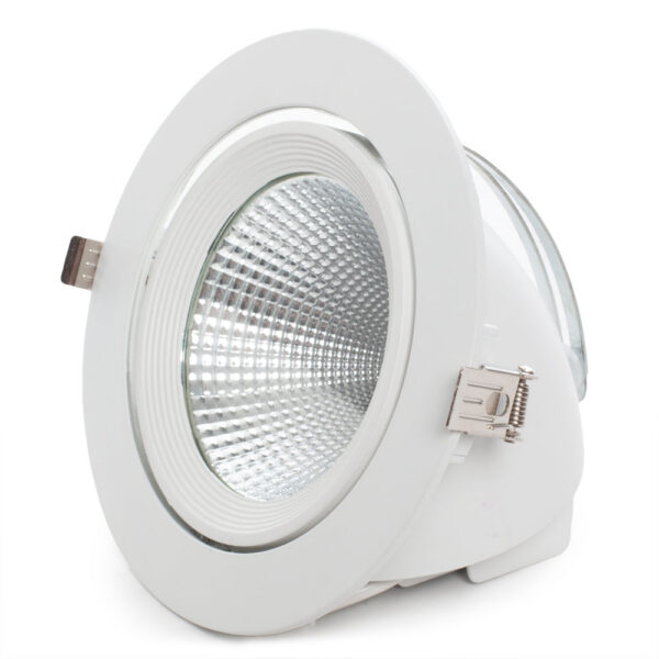 Foco Downlight LED 30W  3000Lm 6000ºK Orientable UGR17 50.000H    [BX3-30W-G-CW]