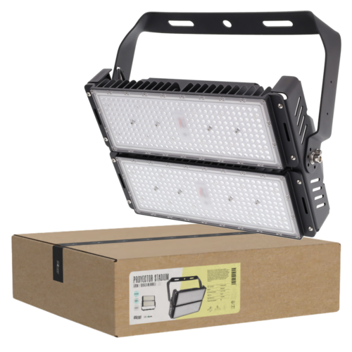 Foco Proyector LED 500W Stadium 75000Lm Driver Meanwell 1-10V IP65 Philips 3030 100.000H