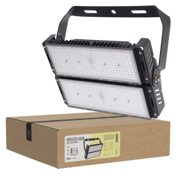 Foco Proyector LED 500W Stadium 75000Lm Driver Meanwell 1-10V IP65 Philips 3030 100.000H
