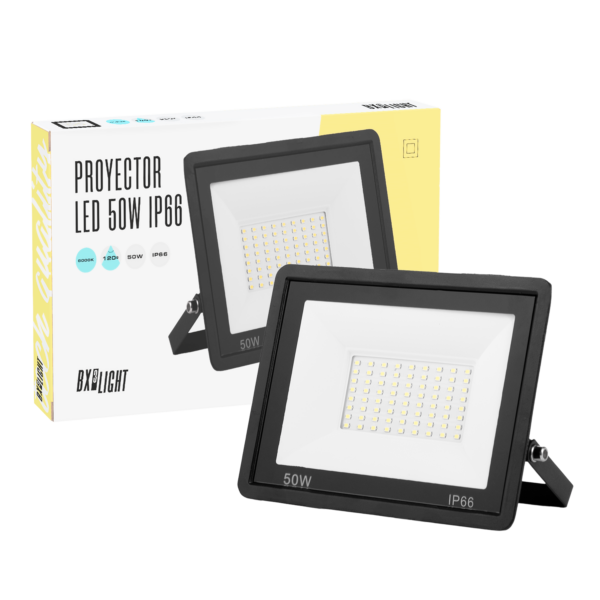 Foco Proyector LED 50W 6000Lm 6000ºK IP66 Regulable 60.000H   [BX3-6007-CW]