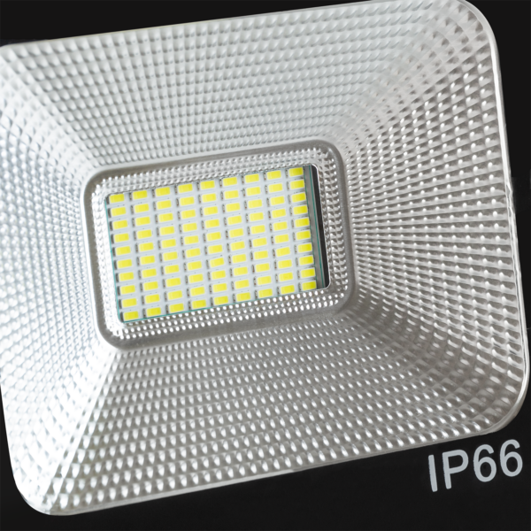 Foco Proyector LED 50W 5.000Lm 6000ºK Solar Sensor 50W + Control Remoto Panel 6V/15W 40.000H  [BX3-626004-CW]