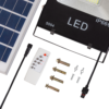 Foco Proyector LED 50W 5.000Lm 6000ºK Solar Sensor 50W + Control Remoto Panel 6V/15W 40.000H  [BX3-626004-CW]