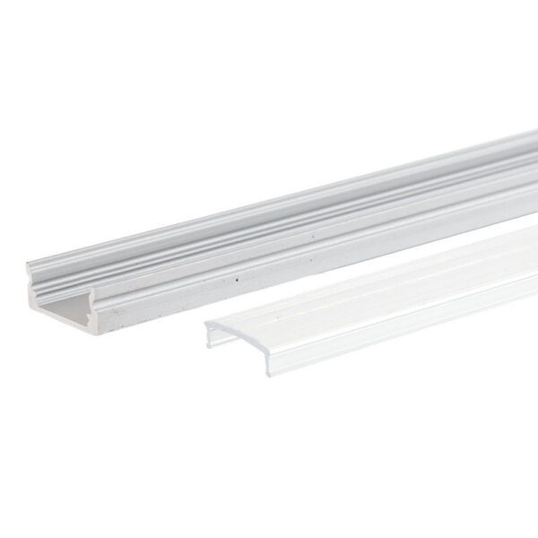 Perfíl AluMinio para Tira Led - Difusor Opal x 2M [BX3-A1707]