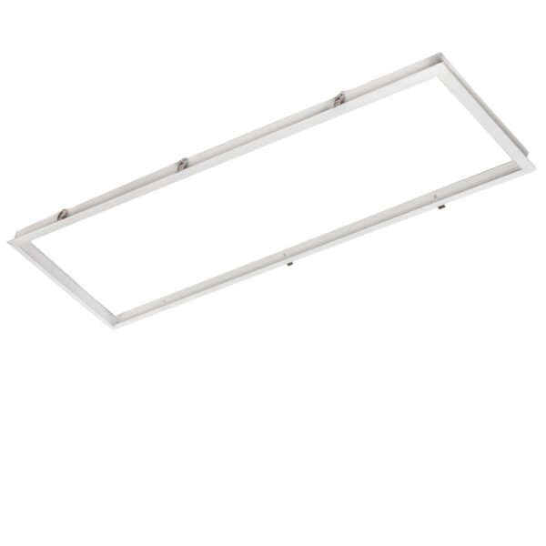 Pack 6 Marco Aluminio Panel LED 120x30Cm  [BX3-AF-1200x300]