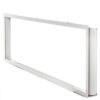 Pack 6 Marco Aluminio Panel LED 120x30Cm  [BX3-AF-1200x300]