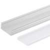 Perfíl AluMinio para Tira Led Doble - Difusor Opal x 2M [BX3-ALP014]