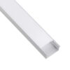 Perfíl AluMinio para Tira Led Doble - Difusor Opal x 2M [BX3-ALP014]