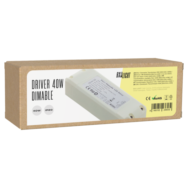 Driver CM-40VADDR-EMI Pot.40W V Out 50-76VDC 600 mA Clase II DALI [BX3-DALI-40W]