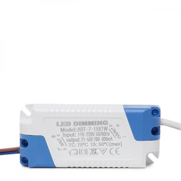 Driver 7-15W Pot.7-15W V Out 21-48VDC 300 mA Clase II TRIAC [BX3-DRDIM-12W]