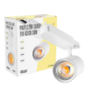 Foco de Carril LED 30W 2.700Lm CRI90 6000ºK Trifásico 40.000H   [BX3-FC-3F-30W-W-CW]