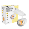Foco de Carril LED 30W 2.700Lm CRI90 6000ºK Trifásico 40.000H   [BX3-FC-3F-30W-W-CW]
