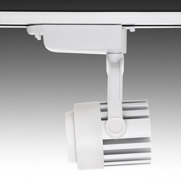 Foco de Carril LED 30W 2.600Lm 6000ºK "Faith" Monofásico 40.000H   [BX3-FC-D-30-CW]