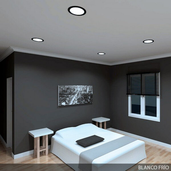 Placa LED 18W 1.380Lm 6000ºK Circular 40.000H   [BX3-GP-LZ-3-B-CW]