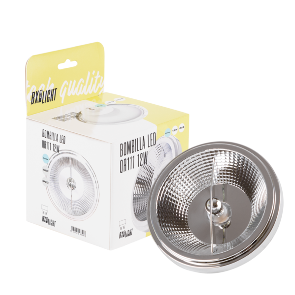 Bombilla LED QR111 12W 1.200Lm 6000ºK GU10 40.000H  [BX3-GU10-12W-CW]