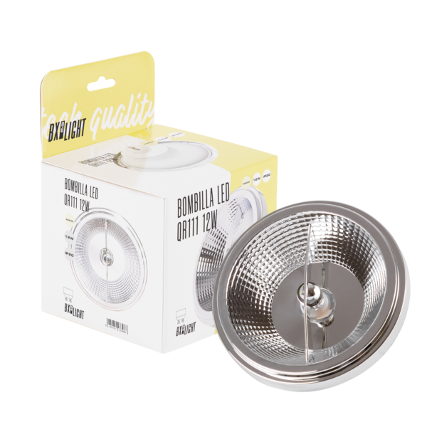 Bombilla LED QR111 12W 1.200Lm 6000ºK GU10 40.000H  [BX3-GU10-12W-CW]