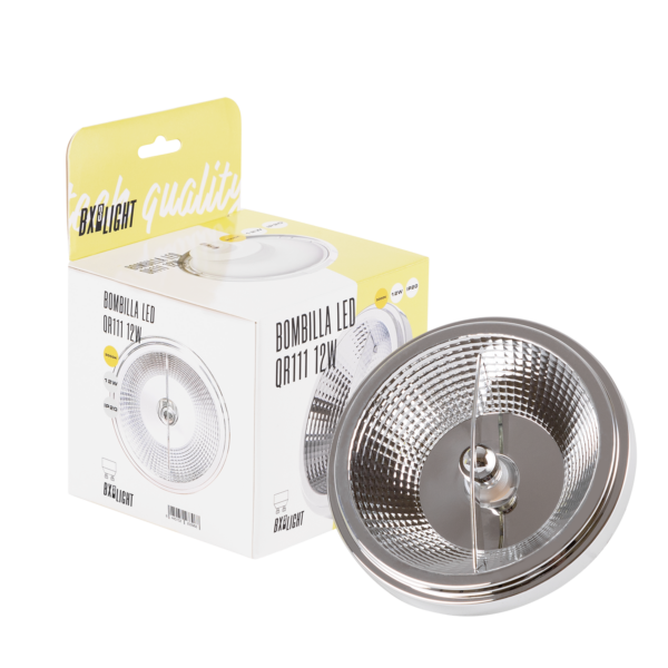 Bombilla LED QR111 12W 1.200Lm 6000ºK GU10 40.000H  [BX3-GU10-12W-CW]