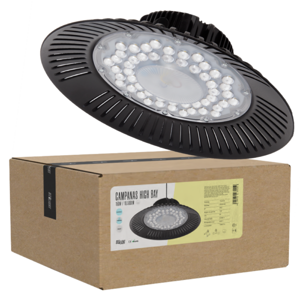 Campana LED 150W 15.000Lm 6000ºK IP65 50.000H  [BX3-HB-150WK-CW]