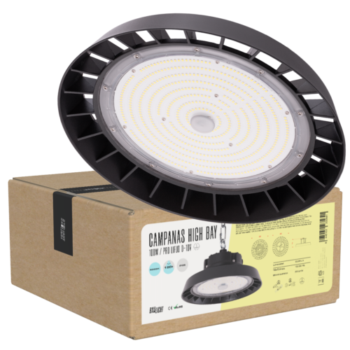 Campana LED 100W 20.000Lm 6000ºK PRO LIFUD 0-10V IP65 100.000H   [BX3-HVB100W-P4-CW]