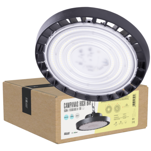 Campanas High Bay Led -  Grandes Alturas 150W IP65 6000 k 120º  [BX3-HVB150W-N2-CW]