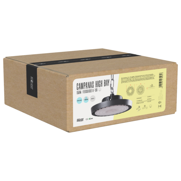 Campanas High Bay Led -  Grandes Alturas 150W IP65 6000 k 120º  [BX3-HVB150W-N2-CW]