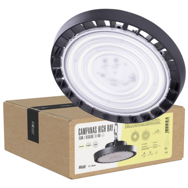 Campanas High Bay Led -  Grandes Alturas 150W IP65 6000 k 120º  [BX3-HVB150W-N2-CW]