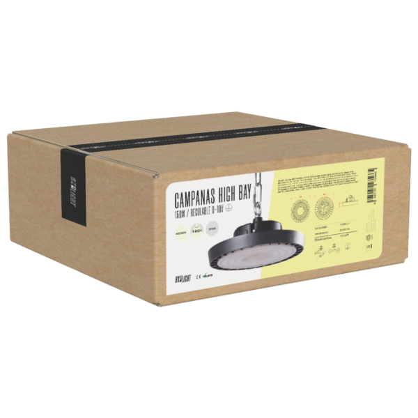 Campanas High Bay Led -  Grandes Alturas 150W IP65 6000 k 120º  [BX3-HVB150W-N2-CW]