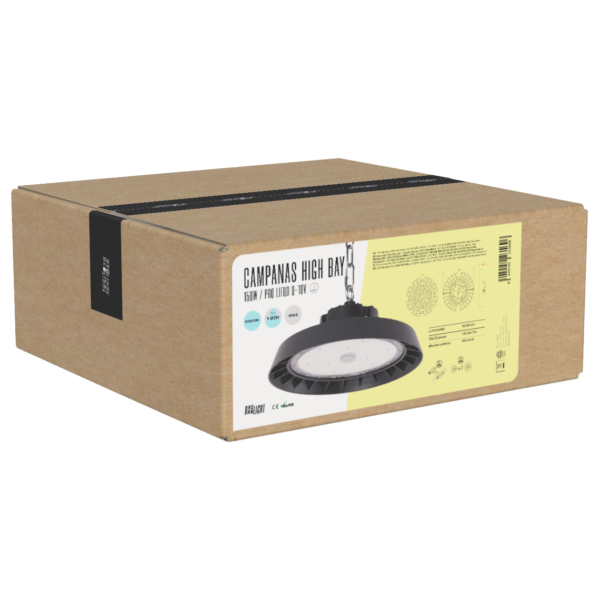 Campana LED 150W 30.000Lm 6000ºK PRO LIFUD 0-10V IP65 100.000H   [BX3-HVB150W-P4-CW]