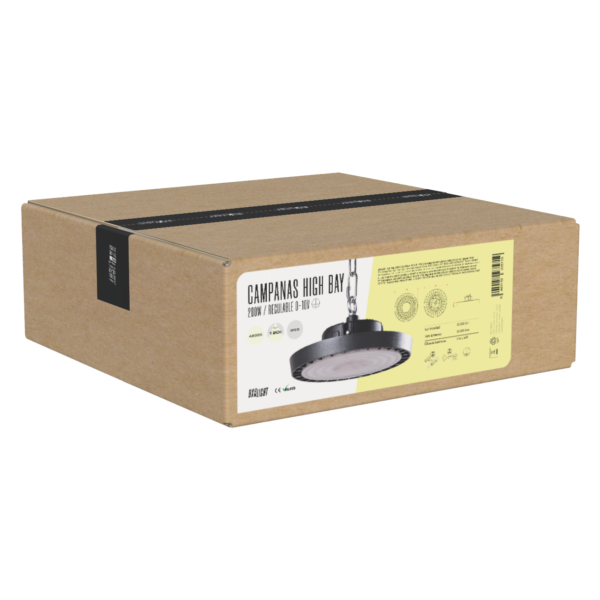 Campanas High Bay Led -  Grandes Alturas 200W IP65 4000 k 120º  [BX3-HVB200W-N2-CW]